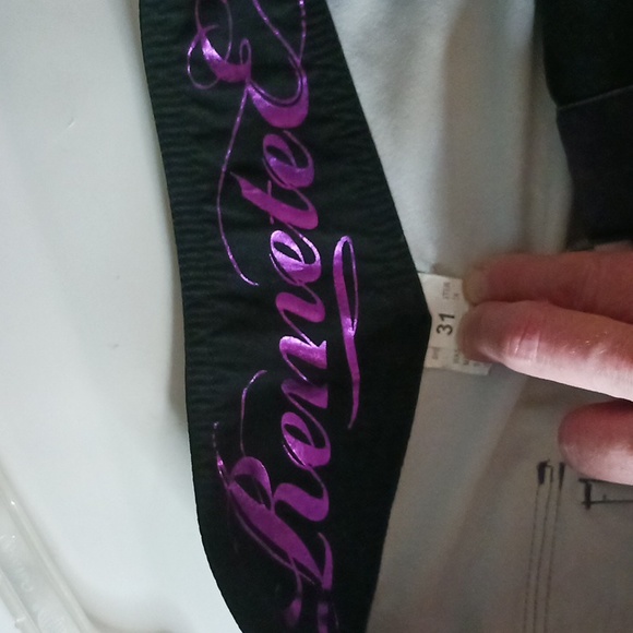 RemeteE swim trunks board shorts - 31 - goth rose print black - Picture 5 of 6